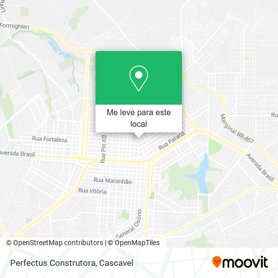 Perfectus Construtora mapa