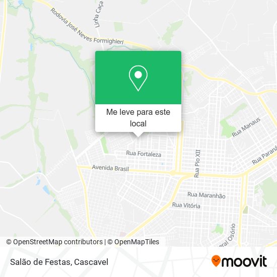 Salão de Festas mapa