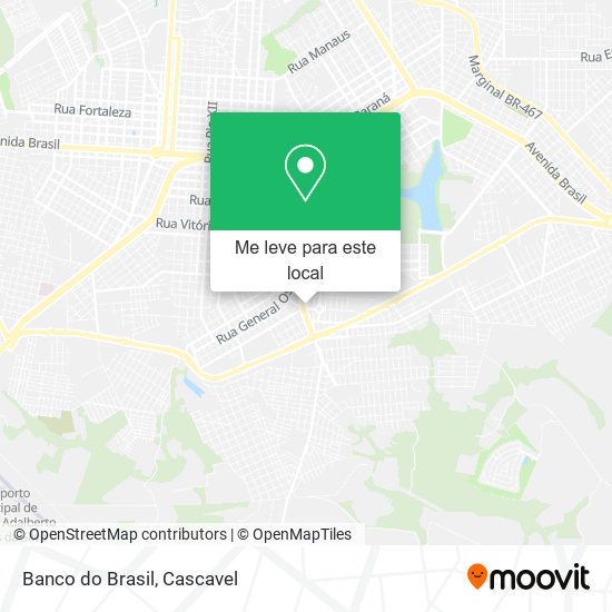 Banco do Brasil mapa