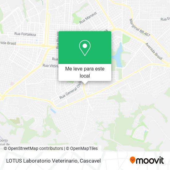 LOTUS Laboratorio Veterinario mapa