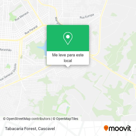 Tabacaria Forest mapa