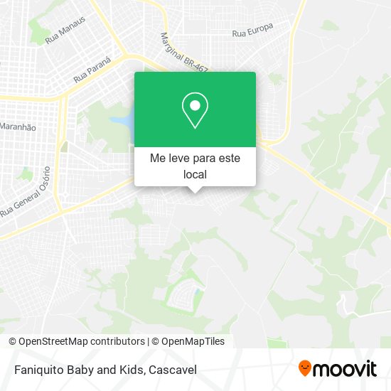 Faniquito Baby and Kids mapa