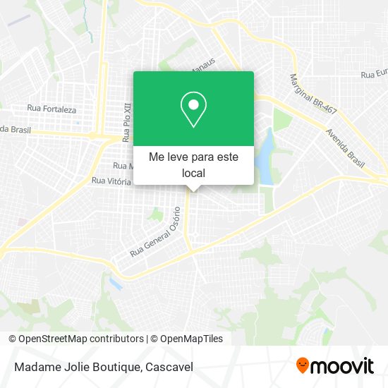 Madame Jolie Boutique mapa