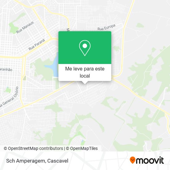Sch Amperagem mapa