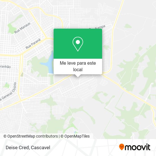 Deise Cred mapa