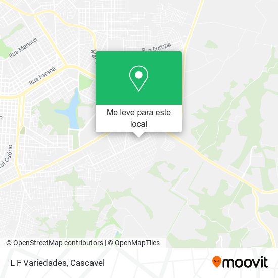 L F Variedades mapa