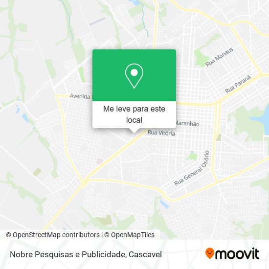 Nobre Pesquisas e Publicidade mapa
