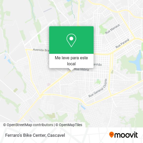 Ferraro's Bike Center mapa
