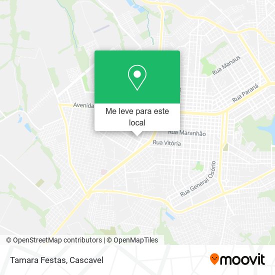 Tamara Festas mapa
