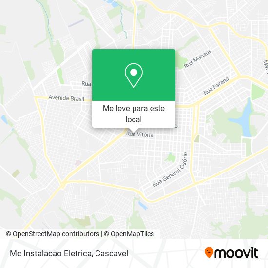 Mc Instalacao Eletrica mapa