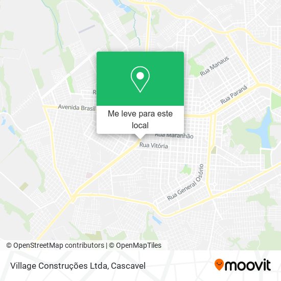 Village Construções Ltda mapa