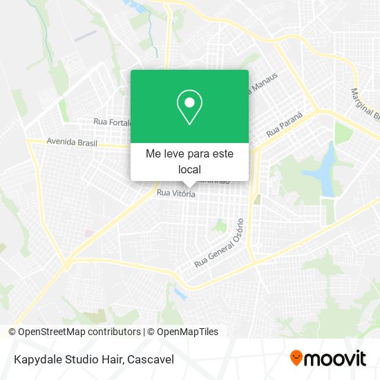Kapydale Studio Hair mapa