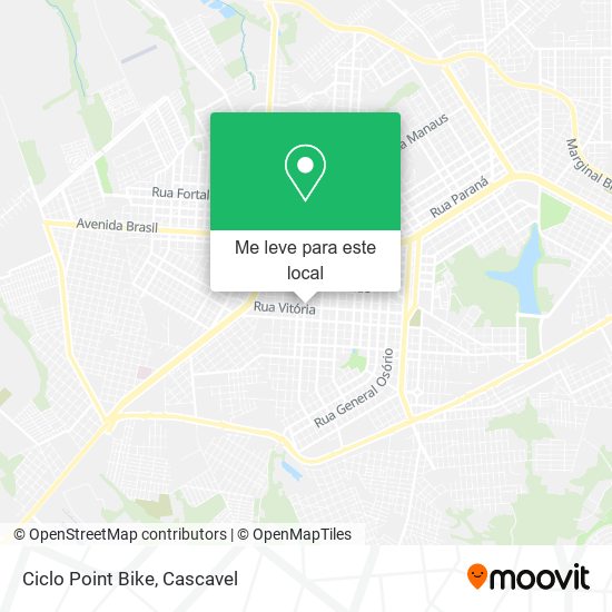 Ciclo Point Bike mapa