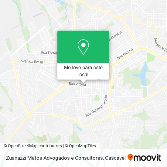 Zuanazzi Matos Advogados e Consultores mapa