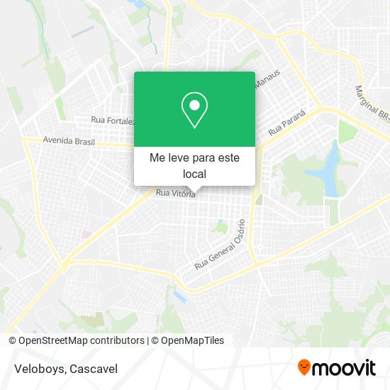 Veloboys mapa