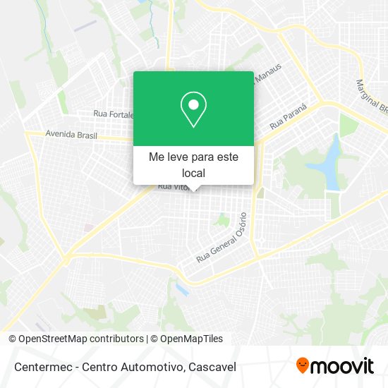 Centermec - Centro Automotivo mapa