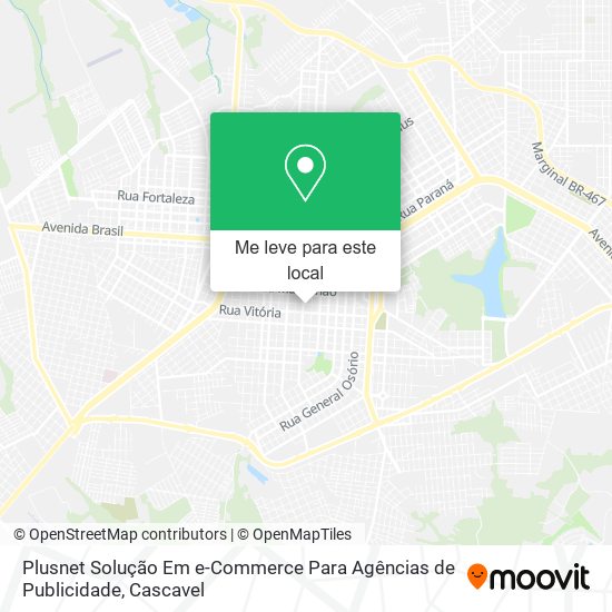 Plusnet Solução Em e-Commerce Para Agências de Publicidade mapa