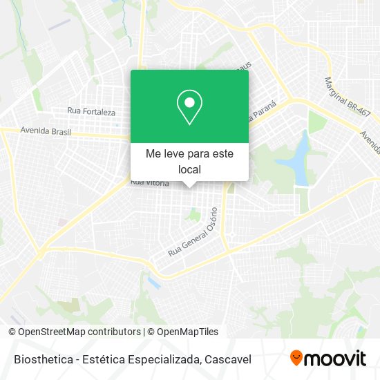 Biosthetica - Estética Especializada mapa
