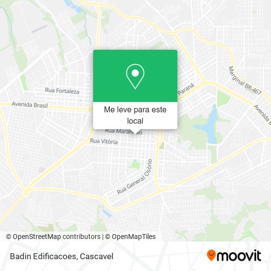 Badin Edificacoes mapa