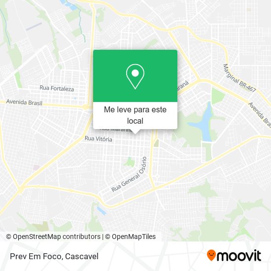Prev Em Foco mapa