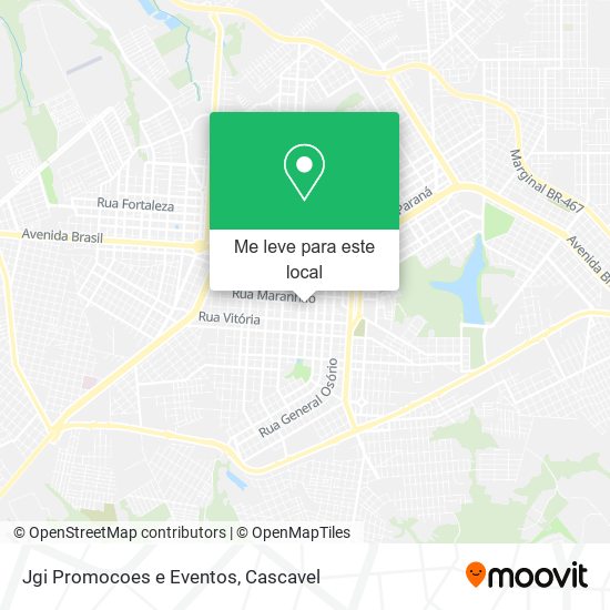 Jgi Promocoes e Eventos mapa