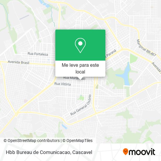 Hbb Bureau de Comunicacao mapa