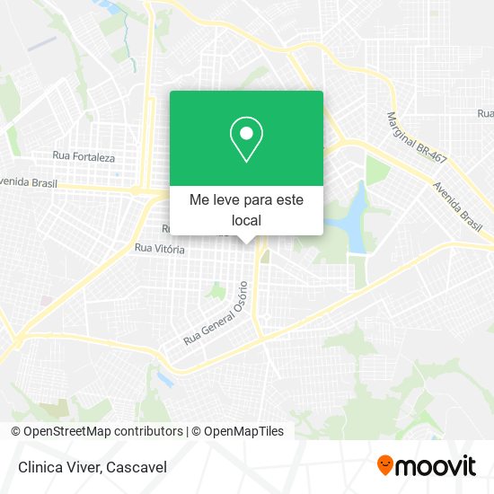 Clinica Viver mapa