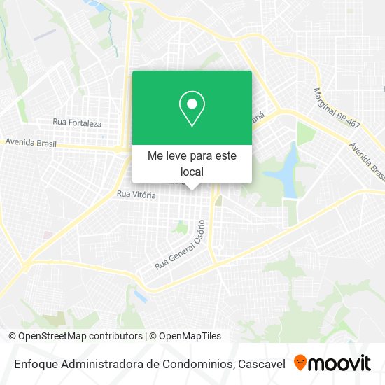 Enfoque Administradora de Condominios mapa