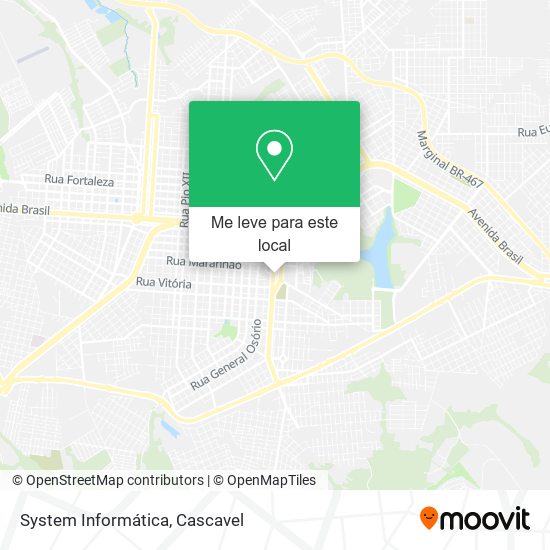 System Informática mapa