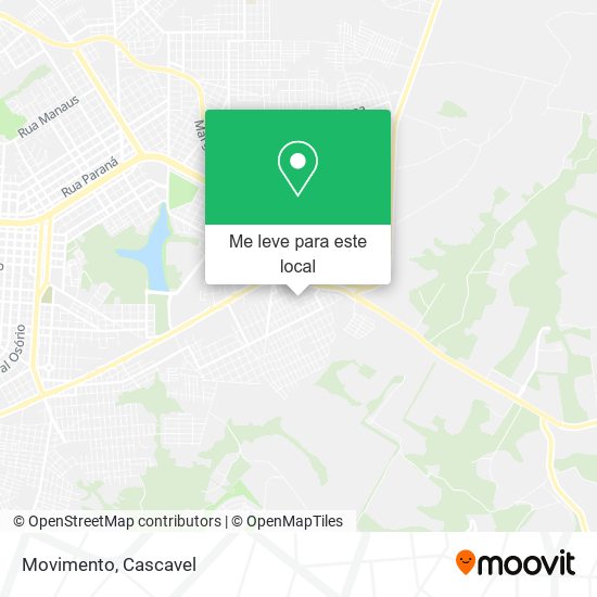 Movimento mapa