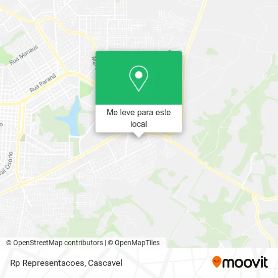 Rp Representacoes mapa