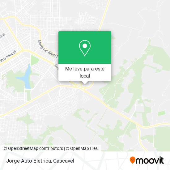 Jorge Auto Eletrica mapa