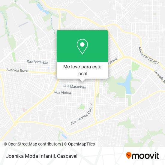 Joanika Moda Infantil mapa