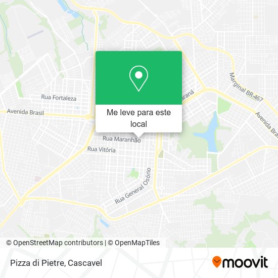 Pizza di Pietre mapa