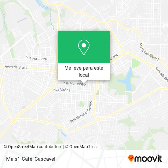 Mais1 Café mapa