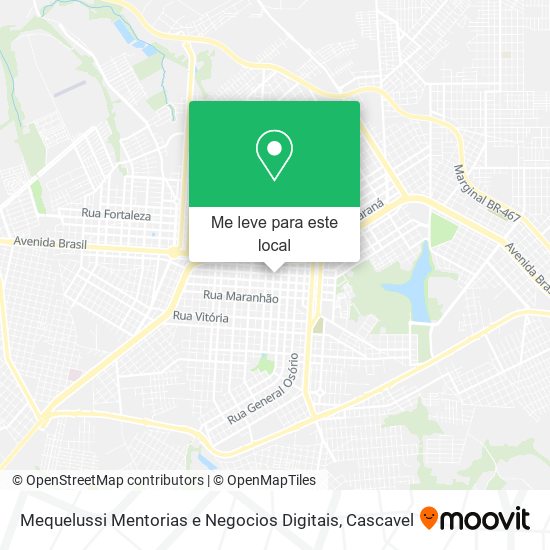 Mequelussi Mentorias e Negocios Digitais mapa