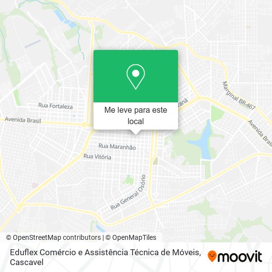 Eduflex Comércio e Assistência Técnica de Móveis mapa