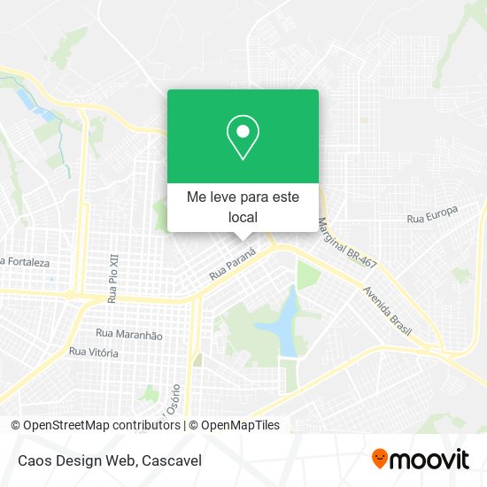 Caos Design Web mapa