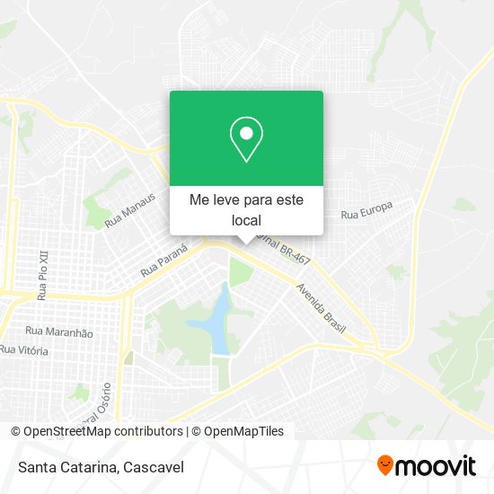 Santa Catarina mapa