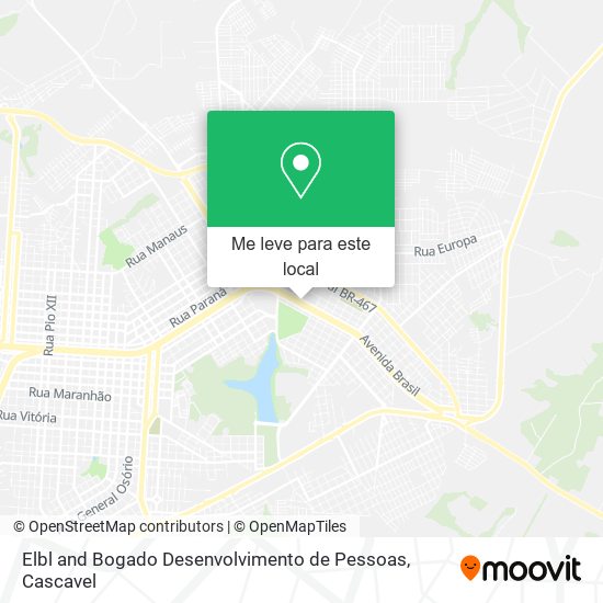 Elbl and Bogado Desenvolvimento de Pessoas mapa