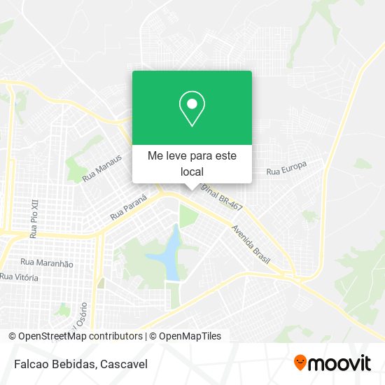 Falcao Bebidas mapa