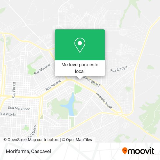 Morifarma mapa