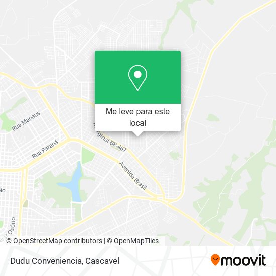 Dudu Conveniencia mapa