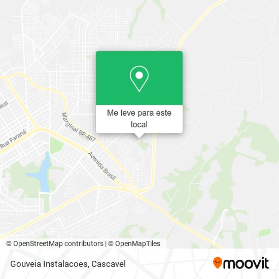 Gouveia Instalacoes mapa