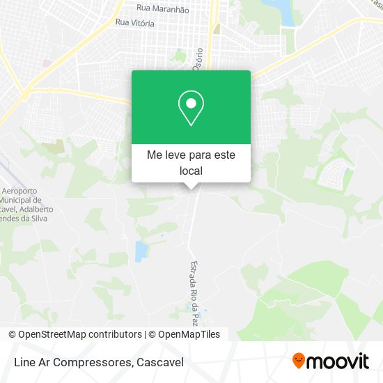 Line Ar Compressores mapa