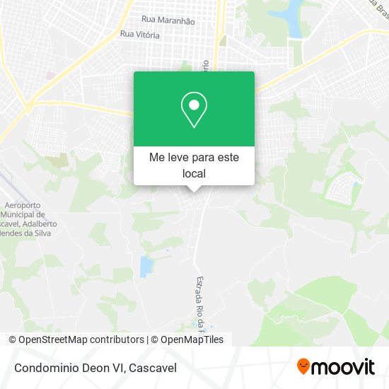 Condominio Deon VI mapa