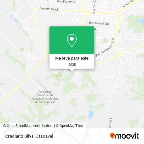 Crediario Silva mapa