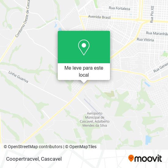Coopertracvel mapa