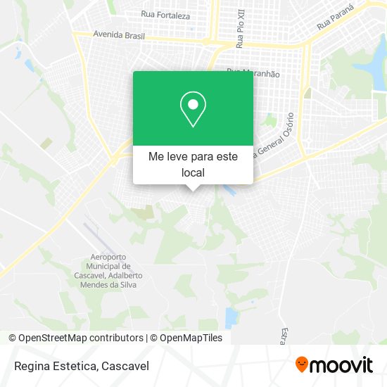 Regina Estetica mapa