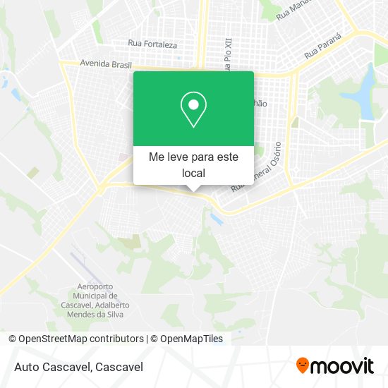 Auto Cascavel mapa